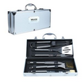 6 Piece Executive Stainless Barbecue Tool Set